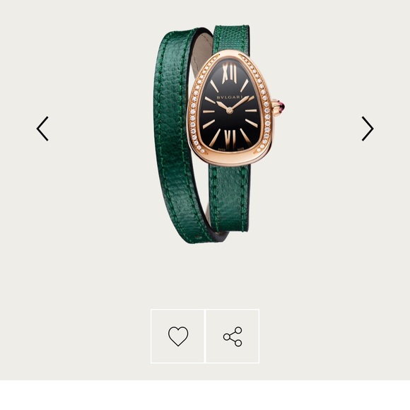 Rare Bulgari Serpenti Rose Gold and Diamond Watch - Picture 12 of 16